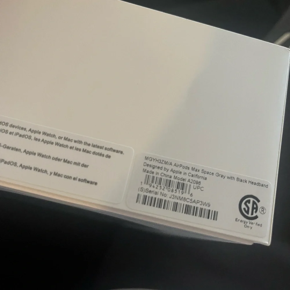 Apple | Headphones | Apple Airpods Pro Max Space Grey Color Brand